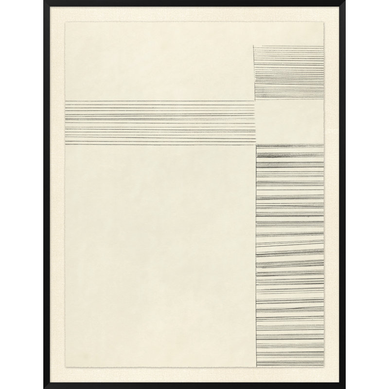 Lines And Boxes 1 Print by Mat Sanders