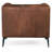Kaeo 34'' Wide Genuine Leather Barrel Chair