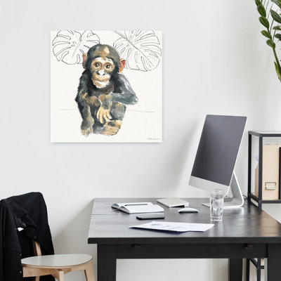 Doux animaux, art animalier singe contemporain