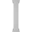 Poteau de poteau simple avec capitonnage et base (ensemble d'installation inclus)-89194847