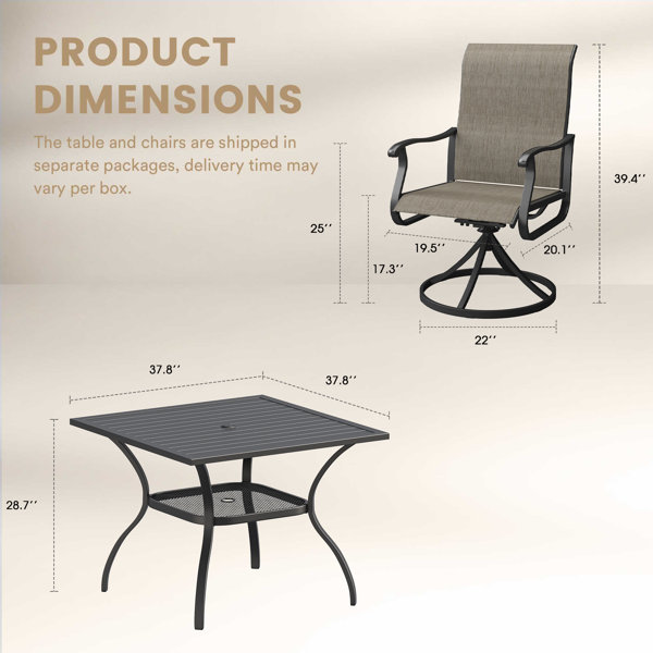 Dimensions du produit