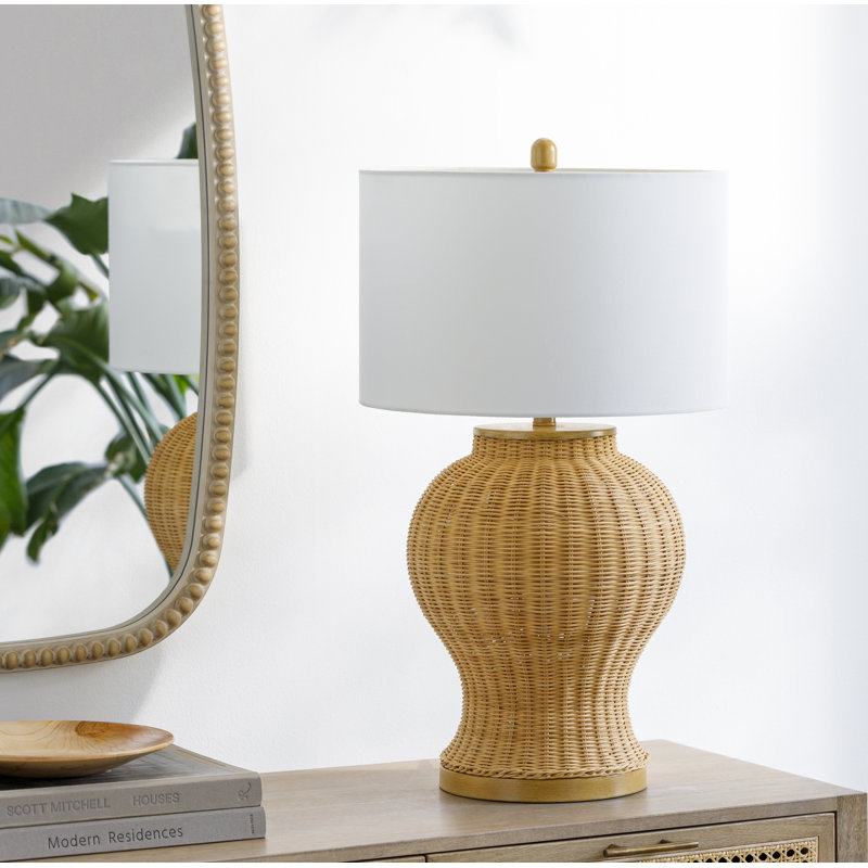 Lampe de table en rotin Bocanegra