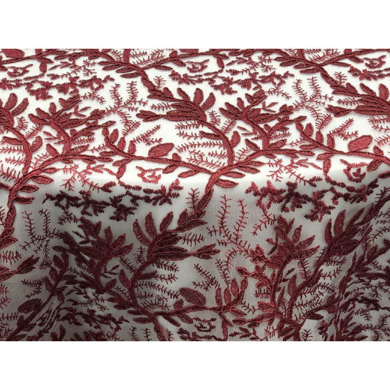 Fabric, Burgundy