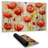 Red flowers garden - 14.00"x24.25" Desk mat