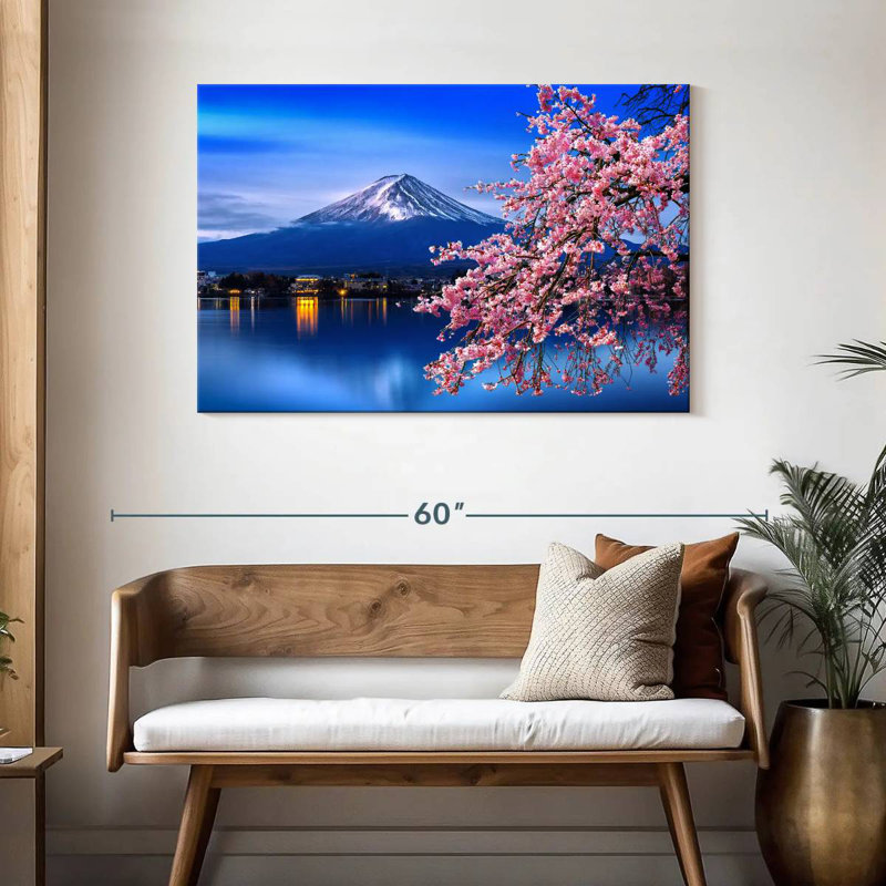 Alvord Sakura au printemps, H 30 po x l 45 po