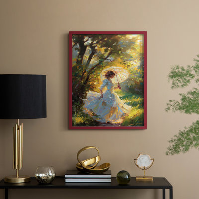 «WOMEN Series DCCCL III», reproduction encadrée - bois massif