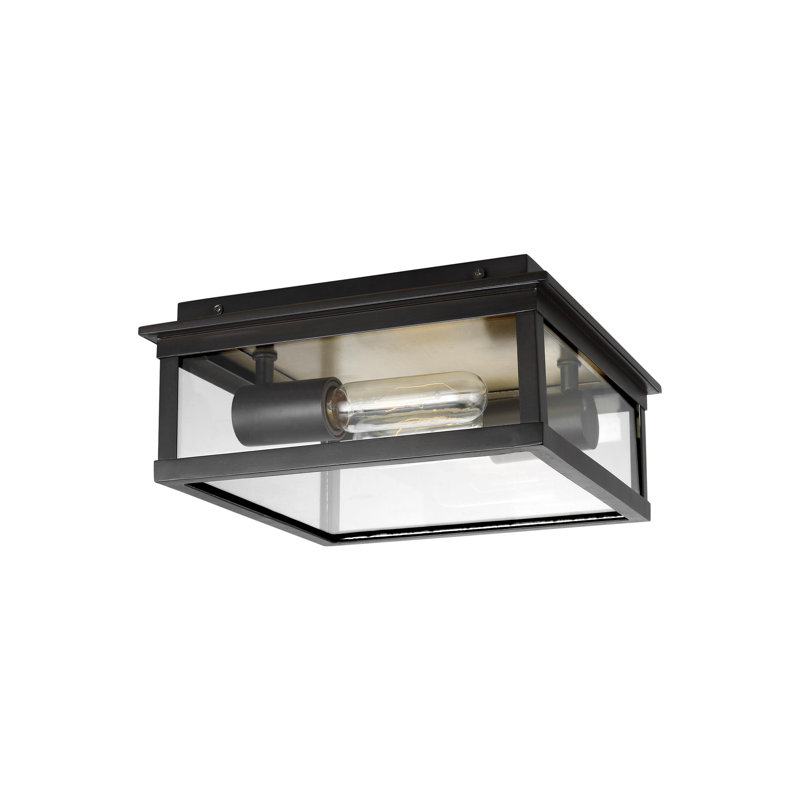Wall Light, 4.375" H x 10.5" W x 10.5" D