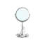 White Orchid Flat Metal Mirror
