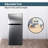 Conserv 19in Stainless Compact 2 Door Refrigerator 4.5cf Reversible Door 115V-79031375