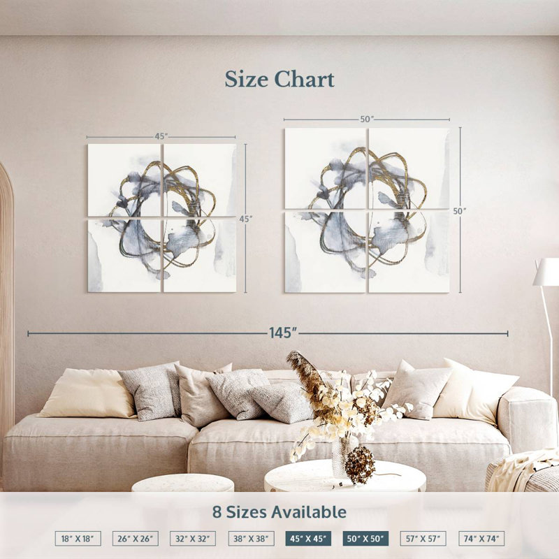 Avery Einstein Atom III, 45'' H x 45'' W