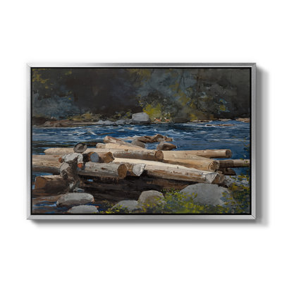 Hudson River, 1892-Winslow Homer-Framed Gallery Wrapped Canvas