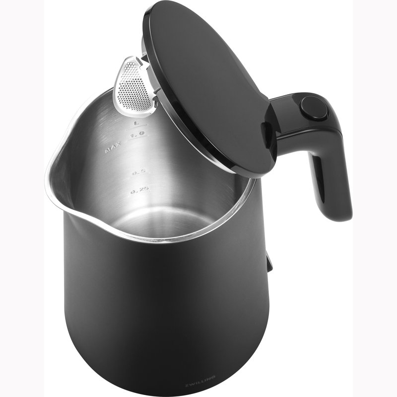 Bouilloire électrique 1 L Enfinigy, Noir mat