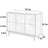 55.1'' Solid Wood Sideboard