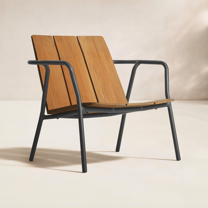 Chaise longue d'extérieur hors ligne, Carbone
