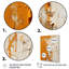 «Sunset Reverie Collage II - Abstract Collages», art mural-576394949-576394957