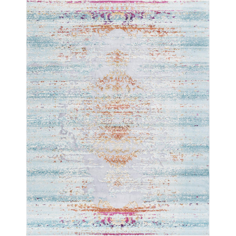 Oriental Indoor Rug, Rectangle 9' x 12'