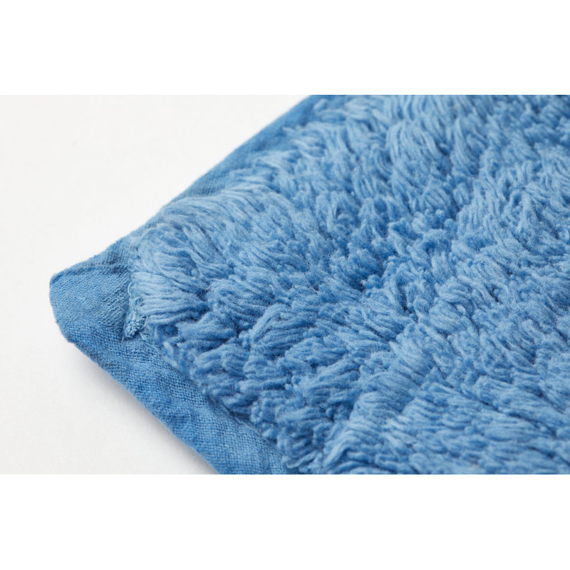 Bombay Cotton Non-Slip Bath Rug Set, Cobalt