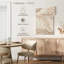 Abstrait beige feuilles I-1762160342