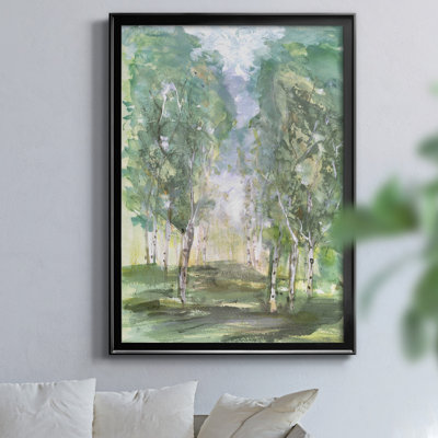 " Birch Meadow " by J Paul Painting Print