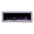 Gloria II Wall-Mounted Electric Fireplace with Smart App Control (Silver)-870763040