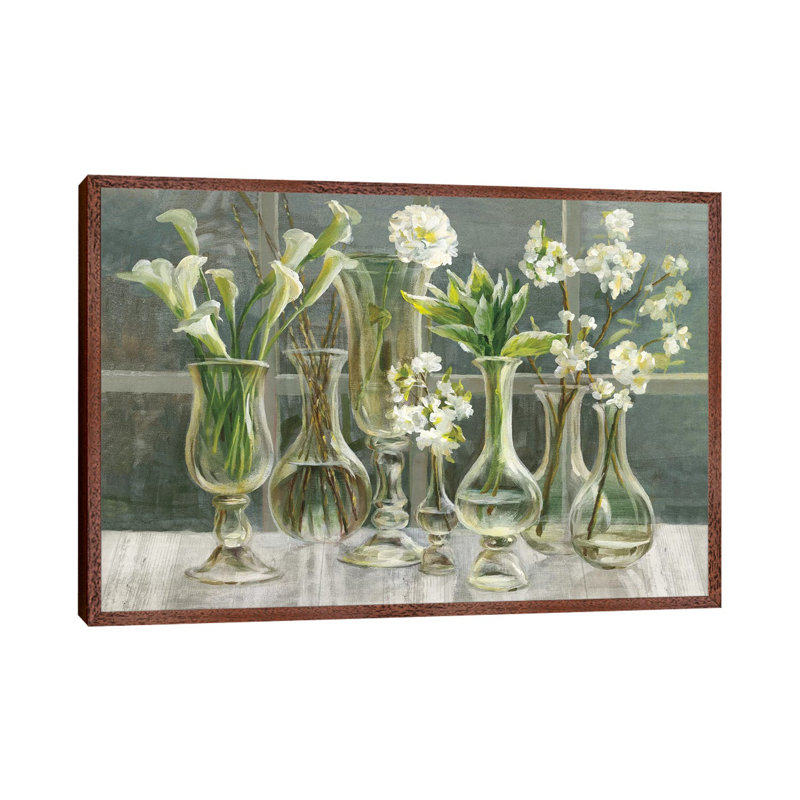Essence Of May by Danhui Nai - Print on Canvas, Classic Brown Wood Framed, 66.04 cm H x 45.72 cm W