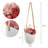 Wall Hanging Artificial Red Pink Succulent Plant