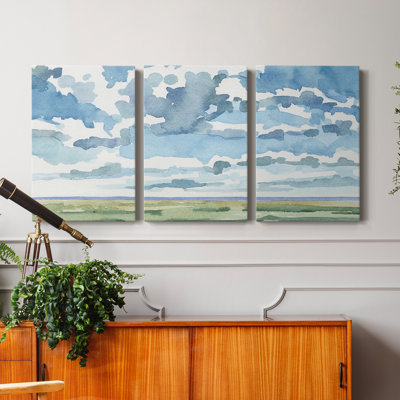 " Open Sky Study I " 3 - Pieces