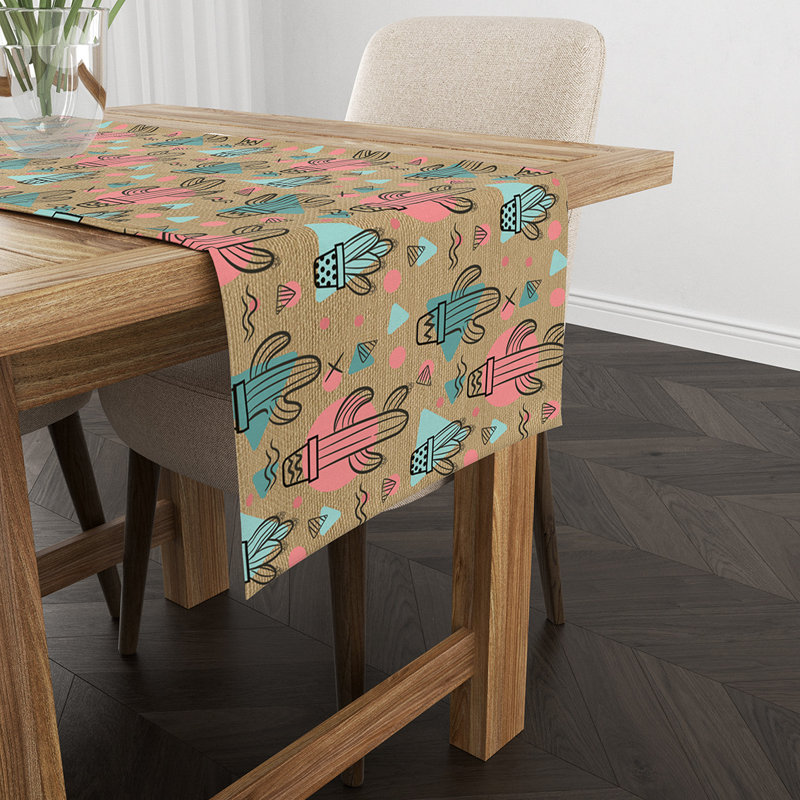Rollingwood Geometric Table Runner
