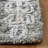 Ildo Hand Tufted Wool/Viscose/Cotton Geometric Rug in Charcoal/Ivory-50780457