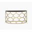 Console contemporaine de style demi-lune Eckel