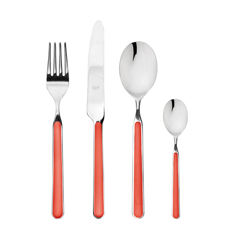 Fantasia Flatware Set - 24 Pieces - Vicuna, Sunflower