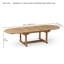 Bahama Outdoor Oval Teak Dining Table