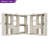 100” x100” Closet System with Wooden Drawer(Adjustable Width)-1763388982