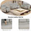 Ensemble de canapé inclinable 3 pièces Royace-996732089