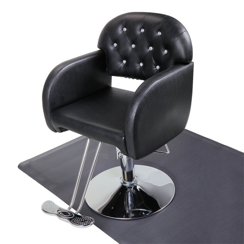 Fauteuil de massage inclinable pivotant à 360 degrés en similicuir