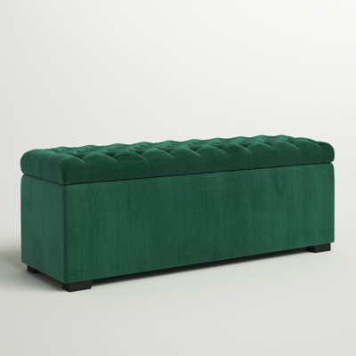 Kranz Polyester Blend Upholstered Storage Bench