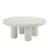Loanna White Finish Coffee Table