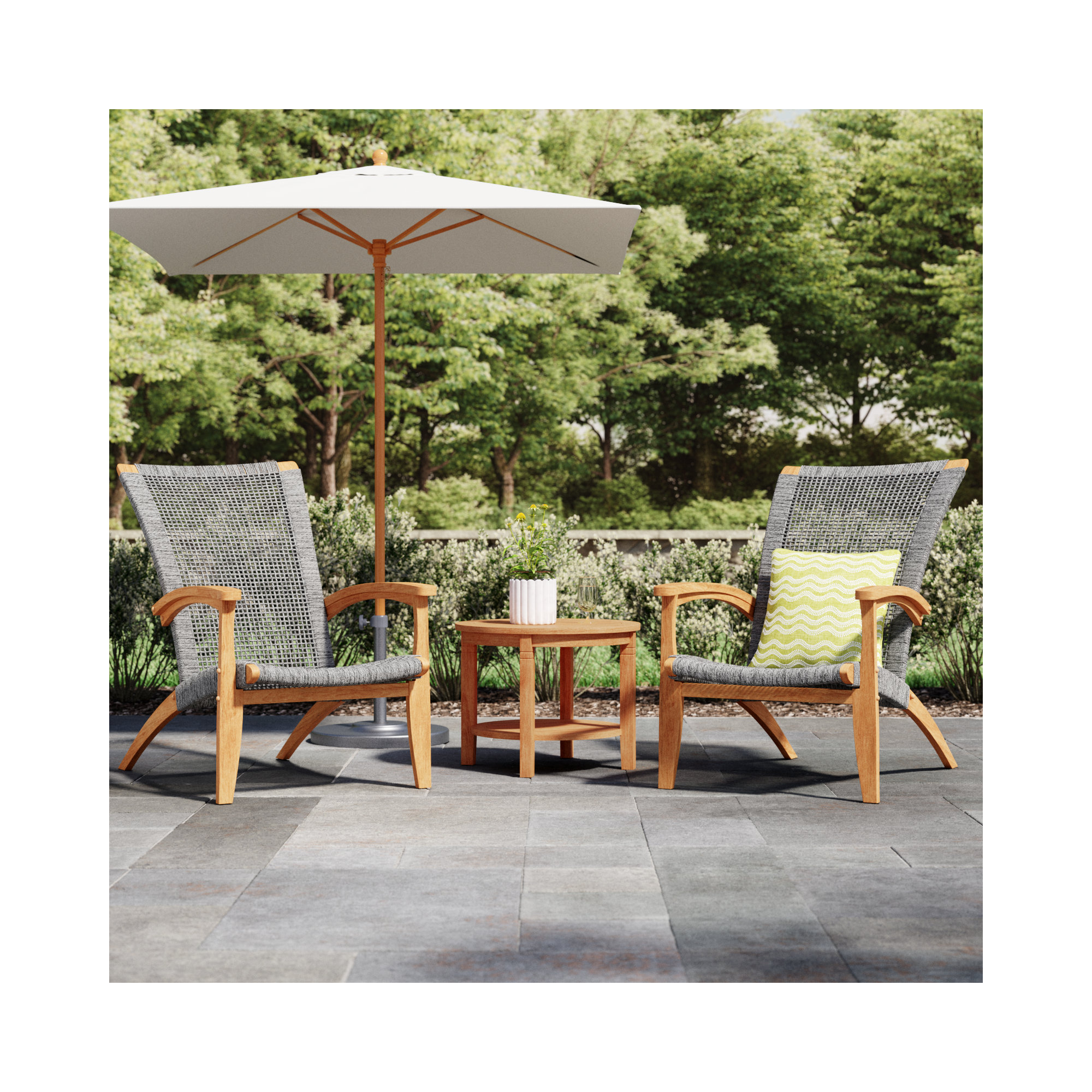 Cantera - Person Patio Conversation Set
