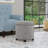 Mayen 19" Wide Round Storage Ottoman-413316583
