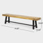Banc de jardin Lafferty