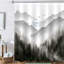 Ensemble de rideau de douche Misty Mountain