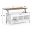Table basse imperméable et résistante aux égratignures avec rangement-335904877-335904879