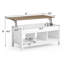 Table basse imperméable et résistante aux égratignures avec rangement-335904879-335904877