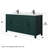 Beckett 66" Freestanding Double Bathroom Vanity with Cultured Marble Top-61855780-61131539-52605360
