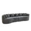 Canapé modulaire Compression en chenille 111,5 pouces