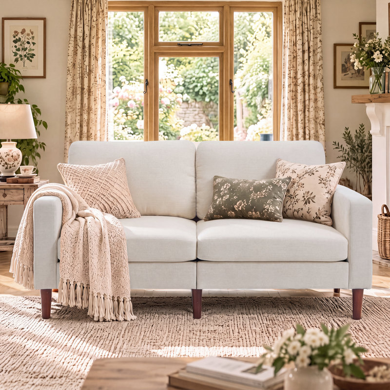 Canapé 65 po Chenille, Beige