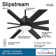 Slipstream 65" 8-Blade LED Smart Standard Ceiling Fan with Remote Control and Light Kit Included