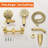Volume Control Complete Shower System with Rough in-Valve-98546970