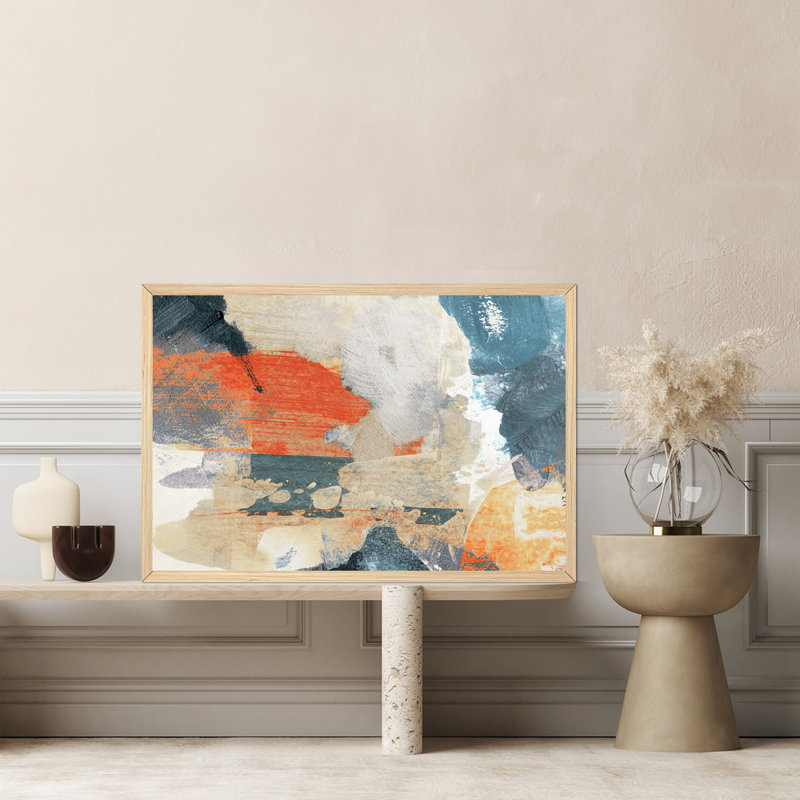 Spring Paint Daub II Abstract Print