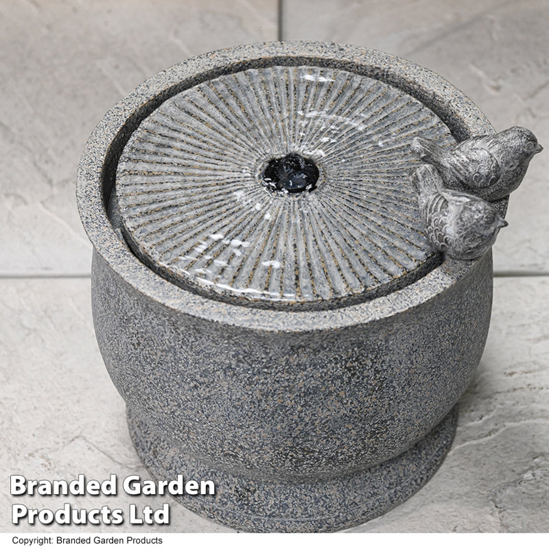 Outdoor Birdbath Fountain